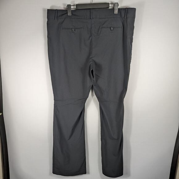 The Limited Pants 20W Black Stretch Career Trousers Women Straight Leg Office - Picture 2 of 5